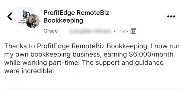 Testimonial from Michelle