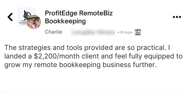 Testimonial from Michelle